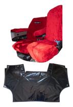Tapete Em Verniz E Duas Capas Banco Massey Ferguson 4690