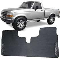 Tapete emborrachado 1 peças ford f1000 f-1000 cabine simples inteiriço 93 94 95 96 97