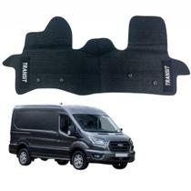 Tapete Emborrachado Antiderrapante Bordado Impermeável Para Ford Van Transit 2022 a 205 - R3670 Tapete Emborrachado Antiderrapante Bordado Impermeável Para Ford Van Transit 2022 a 205 - R3670