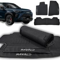 Tapete Emborrachado Haval 2023 2024 2025 Preto Traseiro Inteiriço Premium 3 Peças Tapete Emborrachado Haval 2023 2024 2025 Preto Traseiro Inteiriço Premium 3 Peças
