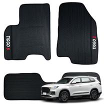 Tapete Emborrachado Para Chery Tiggo 8 Pro Sport Hybrid 2020 a 2026 Jogo Automotivo