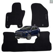 Tapete Emborrachado Para Jeep Compass 06 A 15 Impermeável Tapete Emborrachado Para Jeep Compass 06 A 15 Impermeável