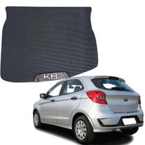 Tapete emborrachado para porta mala malas especifico do carro ford ka 2015 a 2021 hatch