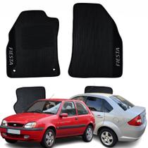 Tapete Emborrachado Personalizado Ford Fiesta 2001 a 2014 - V4128 - Ecotap