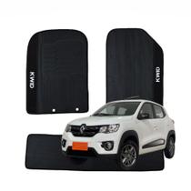 Tapete Emborrachado Personalizado Veículos Kwid 2017 a 2023 - V8816
