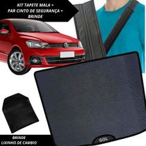 Tapete Emborrachado Porta Malas Gol G7 G8 2017 a 2025 + 2 Capas Cinto Segurança Acessório Automotivo Tapete Emborrachado Porta Malas Gol G7 G8 2017 a 2025 + 2 Capas Cinto Segurança Acessório Automotivo