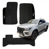 Tapete Emborrachado Próprio Pra Autos Chevrolet S10 CD 2019 em diante - V0615