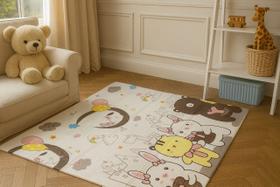 Tapete Emborrachado Zibubo 1,50x1,80x1cm O Mais Confortável