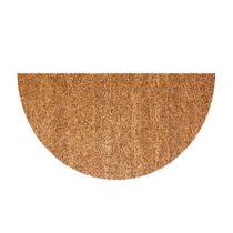Tapete Entrada Capacho Fibra de Coco Natural Lisa Meia Lua Antiderrapante 60x33cm Tapete Entrada Capacho Fibra de Coco Natural Lisa Meia Lua Antiderrapante 60x33cm