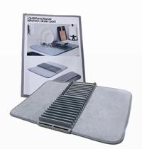 Tapete Escorredor De Louças Impermeável Multifuncional