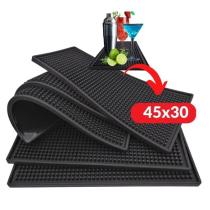 Tapete Escorredor Silicone Grosso Grande 45x30 de Louças Porta Copos Prato Barmen Tapete Escorredor Silicone Grosso Grande 45x30 de Louças Porta Copos Prato Barmen