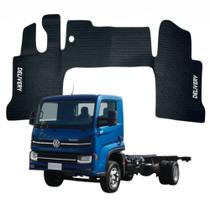 Tapete Específico Borracha Antiderrapante 1 Peça Inteiriça Vw Delivery 2008 a 2023 - V3691