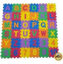 Tapete Eva Infantil numerico 10 Peças 1 Cm Espessura 30x30 cm