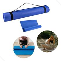 Tapete Eva Para Yoga 170x60 Pratica Meditação Fisioterapia Exercício Academia Azul Tapete Eva Para Yoga 170x60 Pratica Meditação Fisioterapia Exercício Academia Azul