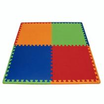 Tapete Eva Play Mat Colorido 4Pcs 52X52Cm 10Mm 7316 - Única