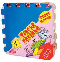 Tapete EVA Tatame Liso Colorido Fofinho 10 Pecas