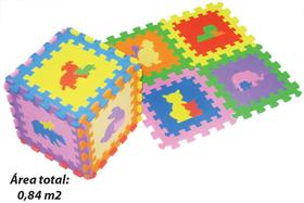 Tapete EVA Tatame Mamae e Filhote Fofinho 10 Pecas