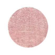 Tapete Felpudo 1m Antiderrapante Pelagem Fofa Cor Rosa Bebe Macio e Lindo Sofisticado