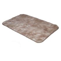 Tapete Felpudo 40mm Para Sala E Quarto 1,00 x 1,40 Bege Mesclado