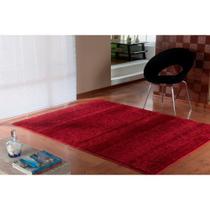 Tapete Felpudo Apolo Soft Casa Dona 200x300cm Vermelho