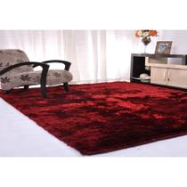 Tapete Felpudo Apolo Soft Casa Dona Vermelho 150x200cm