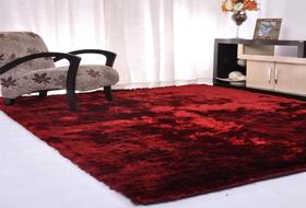 Tapete Felpudo Apolo Soft Class Casa Dona Vermelho 100x150cm