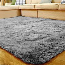 Tapete Felpudo Cinza liso 1,50x 2,00 Peludo Para Sala E Quarto