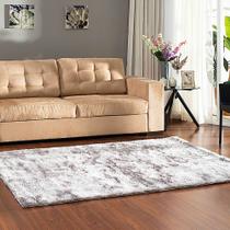 Tapete Felpudo Classic Casa Dona Cinza 200cm x 250cm