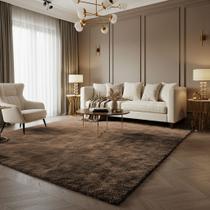 Tapete Felpudo Luxo 200x130 cm Antiderrapante Macio e Confortável para Sala de Estar, Quarto, Escritório ou Decoração Moderna e Aconchegante Tapete Felpudo Luxo 200x130 cm Antiderrapante Macio e Confortável para Sala de Estar, Quarto, Escritório ou Decoração Moderna e Aconchegante