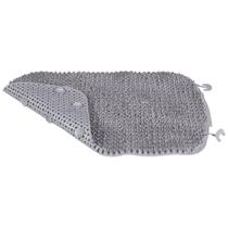 Tapete Felpudo P/ Box Banheiro Banho Fofinho 57x34cm Astra Cor Cinza2
