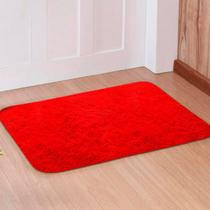 Tapete Felpudo Para Porta 40 x 60cm Macio Confortável Antiderrapante Antialérgico