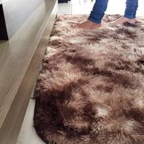 Tapete Felpudo Peludo Macio Para Porta Beira da Cama 60x90