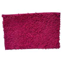 Tapete Felpudo Peludo Para Banheiro 40X60 Antiderrapante Rosa Pink