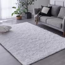 Tapete Felpudo Peludo Para Sala Grande Macio Luxo 2,00m X 1,40 m - Costa Oro / Texfine
