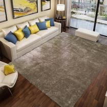 Tapete Felpudo Quarto Sala PerBrevis 2,00mx2,50m Bege Casa Dona