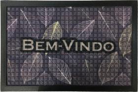 Tapete Fenice 59x39cm Folhas Roxo