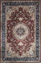 Tapete Fenix Para Sala Clássico Estilo Persa P200x300 G46727 Azul Vermelho