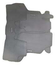 Tapete Fiat Cronos Borracha C/ Tras Inteiriço + Porta Malas Preto Fosco