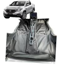 Tapete Fiat Strada Nova 2021/2022 Dupla GRAFITE FOSCO Tapete Fiat Strada Nova 2021/2022 Dupla GRAFITE FOSCO