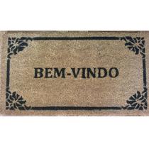 Tapete Fibra de Coco 33X60 Cm Capacho Tapete Fibra de Coco 33X60 Cm Capacho