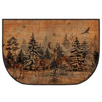 Tapete Fireplace Hearth Demissle Forest Deer 61x150 cm
