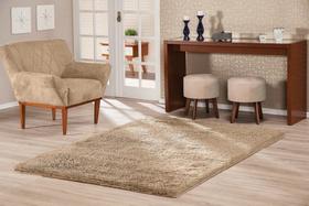 Tapete Florence 100 x 140 cm Macia e Felpuda Tamir Decor