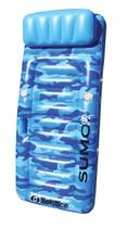 Tapete flutuante de piscina Swimline Sumo Large com suporte para bebidas e armazenamento Tapete flutuante de piscina Swimline Sumo Large com suporte para bebidas e armazenamento