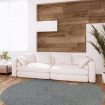 Tapete Formato Orgânico Volcano 200cm X 250cm Traverse Têxtil São João