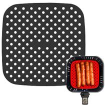 Tapete Forro Culinário Silicone Quadrado Air Fryer