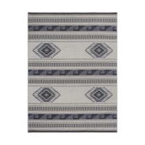 Tapete Funcional Asteca - Quarto Sala - Cor 51 Cinza - Tamanho 150 X 200 Cm