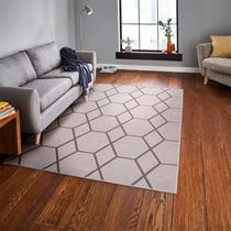 Tapete funcional hexagonal sala quarto escritorio medida 2,00 x 3,00 cor areia j serrano Tapete funcional hexagonal sala quarto escritorio medida 2,00 x 3,00 cor areia j serrano