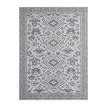 Tapete Funcional Medalhao 55 Cinza-Azul Claro 2,00X2,50M