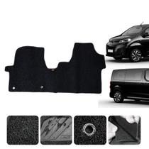 Tapete Furgão para Citroen Jumpy 18 19 20 21 22 23 24 25 26 Inteiriço Automóvel Preto Sem Odor 1p