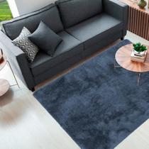 Tapete Furry Cinza Casa Dona 200x300